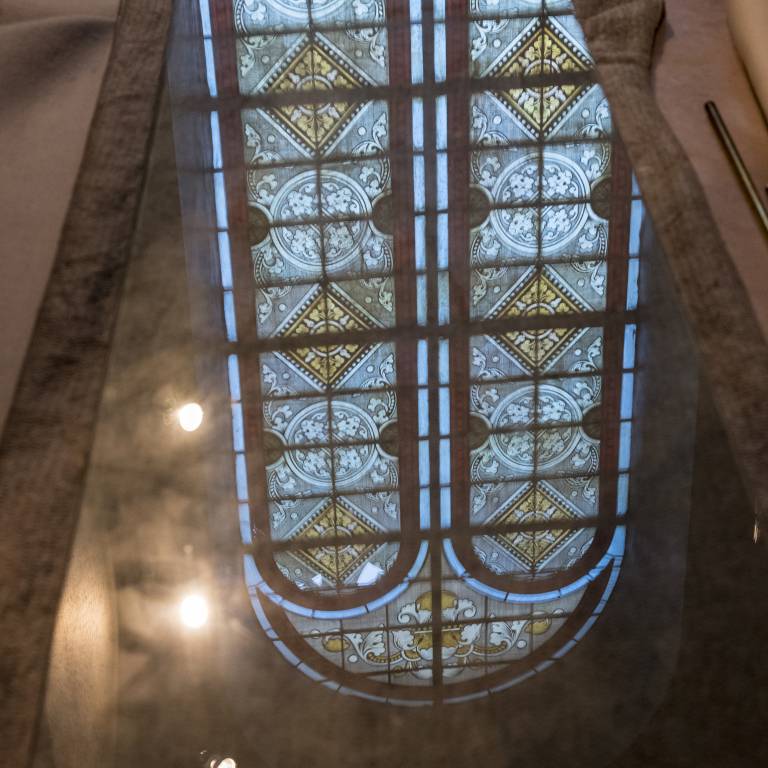 Détail de l'église de Peppange