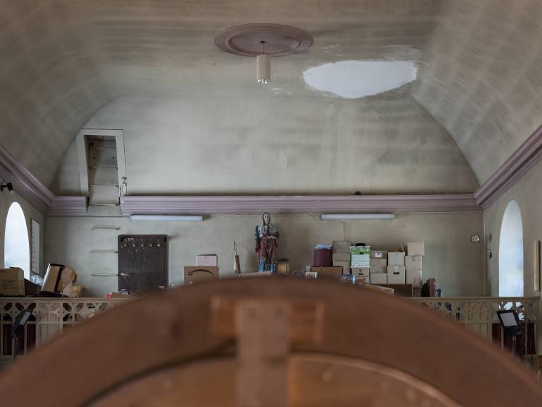 Vue intérieure de l'église de Peppange