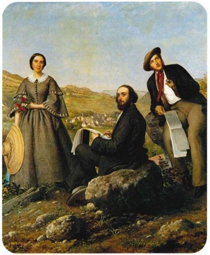 Jean Bonier, L’artiste et sa famille