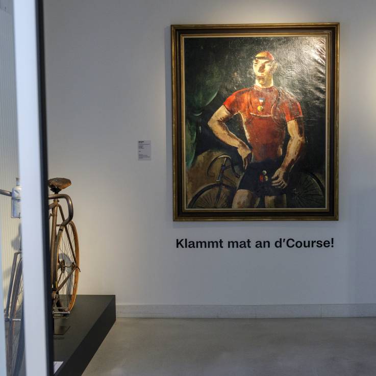 L'espace d'exposition dédié au Champion de Joseph Kutter 