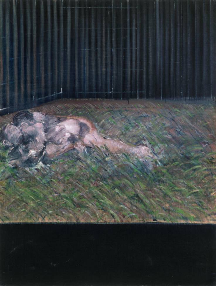 Francis Bacon, Two Figures in the Grass, 1954, oil on canvas, 152 x 117 cm, private collection. © The Estate of Francis Bacon. All rights reserved, DACS/Artimage. Photo: Prudence Cuming Associates Ltd