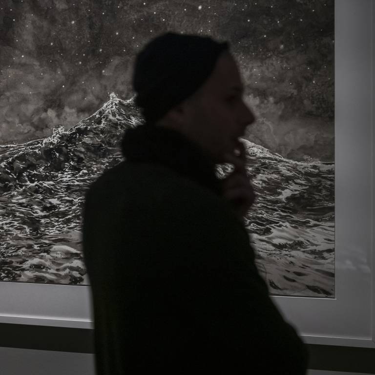 Pit Molling lors de la visite