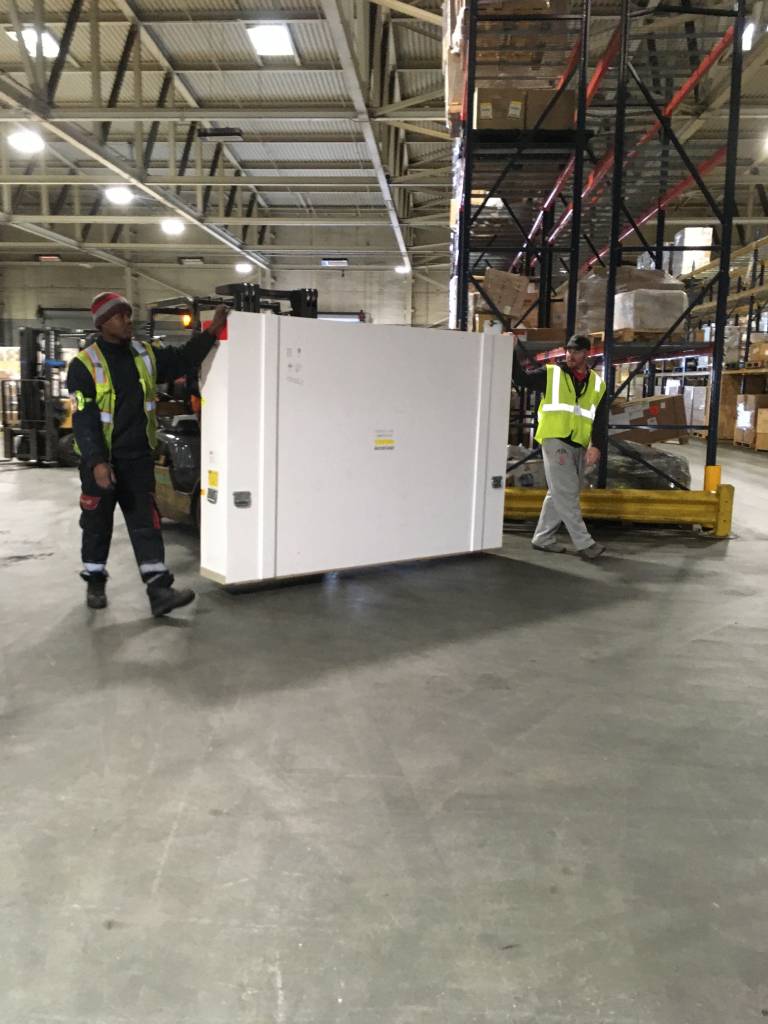 Transport de notre tableau de Picasso du Luxembourg jusqu'aux Etats-Unis